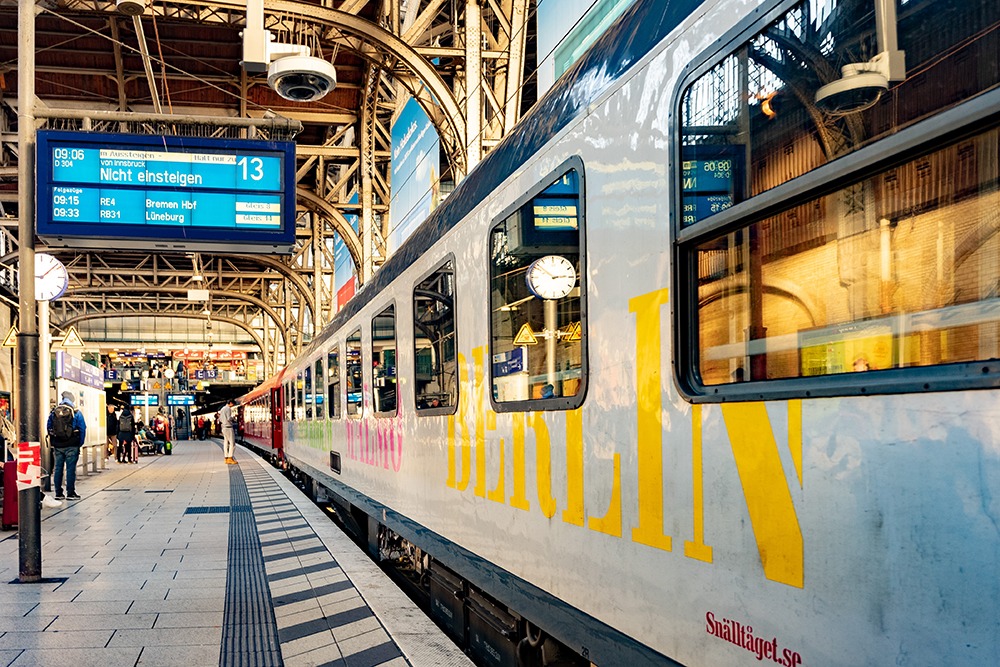 Go to bed in Stockholm and wake up in Berlin — yes, please! Take the night train and enjoy the night on the rails.